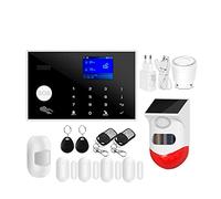 Sistema de Alarma, Tuya gsm de Alarma Seguridad for el hogar Soporte Red Temperatura Humedad Kit for Inteligente(Option K)