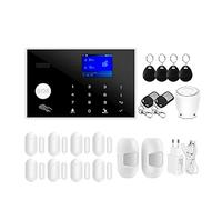 Sistema de Alarma, Tuya gsm de Alarma Seguridad for el hogar Soporte Red Temperatura Humedad Kit for Inteligente(Option G)