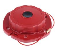 Sistema de Bloqueo de Cable de Nailon en Miniatura, 100mm x 2.44m x 45mm, Rojo