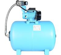 Sistema de bombeo para agua doméstica WZP 750: bomba de agua de alta presión y bajo nivel de ruido (3000 l/h, 750 W, altura de bombeo de 55 m) - Depósito a presión de 100 litros - Sistema automático d