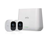 Sistema de cámara de Seguridad Arlo Pro 2 de Netgear con Sirena | Recargable | sin Cables | 1080p HD | Audio | Interior/Exterior | Visión Nocturna | Funciona con Amazon Alexa (VMS4230P)