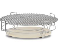 Sistema de cocina BBQ-Toro para Kamado de 52 cm de diámetro, sistema ahumador de acero inoxidable con 3 niveles, accesorios para Kamado