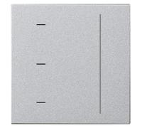 Sistema de control táctil Gira S3000, modelo 55 F, aluminio, referencia 536526