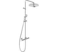 Sistema de ducha B.2 de Duravit con termostato de ducha, ducha superior de 200 mm, teleducha de 97 mm, B24280008010