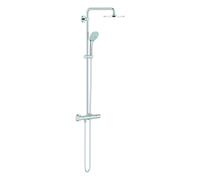 GROHE Conjunto ducha a pared Euphoria con termostato rociador efecto lluvia StarLight Chrome 27964000