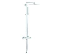 GROHE Conjunto de ducha Euphoria Cube 26087000 - termostato, rociador efecto lluvia cromo