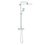 Sistema de ducha Grohe Rainshower SmartActive 310 con mezclador termostático, para montaje en pared, GROHE EcoJoy, 26652000
