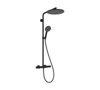 Sistema de ducha hansgrohe Raindance Alive S PURO 300 1jet con elemento Ecostat, 24592670, Color: negro mate