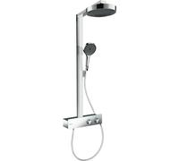 Sistema de ducha hansgrohe Rainfinity 250, 1 rociador tipo ahorro de agua, ShowerTablet 350, 28742000, Color: cromado
