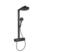 Hansgrohe Rainfinity conjunto de ducha a pared con termostato negro 28742670