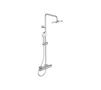 Sistema de ducha Ideal Standard Ceratherm T50, montaje en superficie, modelo A7230AA, acabado cromado
