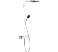 Hansgrohe Conjunto de ducha Pulsify S 260 mm con termostato y ShowerTablet Select 400 cromo 24220000