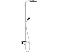 Sistema de ducha Pulsify S 260 de hansgrohe de 1 chorro con termostato de baño ShowerTablet Select 400, cromo, 24230000