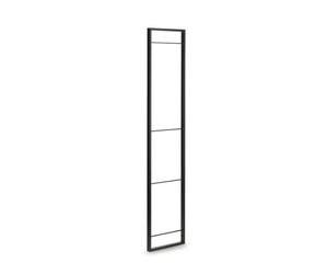 Sistema de estanterías Kesseböhmer YouK, dimensiones: 320 mm de profundidad, 1500 mm de altura, con 4 compartimentos de almacenamiento, color mate