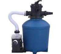 Sistema de filtración de arena vidaXL con temporizador, 530 W, 10980 L/h