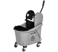 Sistema de fregado - carro de limpieza - 36 litros - con exprimidor - separador de agua - con ruedas