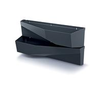 Sistema de jardín vertical modular de macetas de plástico para pared
