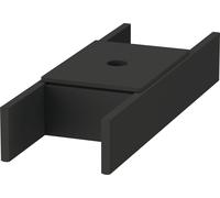 Sistema de mobiliario Duravit anchura 115mm negro diamante, sin recorte de sifón, UV9644000000000