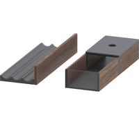 Sistema de mobiliario Duravit, anchura 208 mm, sin recorte de sifón, UV0501077770000, Color: Nogal americano macizo
