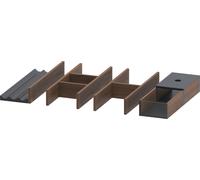Sistema de mobiliario Duravit anchura 442 mm, sin recorte de sifón, UV0507077770000, Color: Nogal americano macizo