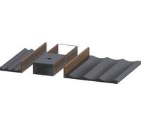 Sistema de mobiliario Duravit, anchura 462 mm, sin recorte de sifón, UV0509077770000, Color: Nogal americano macizo