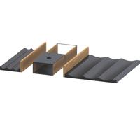 Sistema de mobiliario Duravit, anchura 462 mm, sin recorte de sifón, UV05090H5H50000, Color: Roble natural macizo