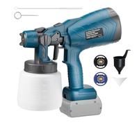Sistema de pulverización de pintura inalámbrico para batería Bosch de 18 V (sin batería), pistola de pintura con batería para vallas y pintura de pared, pistola pulverizadora, pistola de pintura para