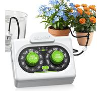 Sistema de riego automático para interiores, con control manual y automático; sistema de riego para balcones; sistema de riego para vacaciones