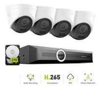 Sistema de videovigilancia - Kit de cámaras IP - Cámara de vigilancia - Cámara de seguridad - Grabador NVR