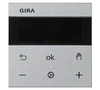 Sistema de visualización GIRA S3000 RTR, modelo 55 539326, fabricado en aluminio