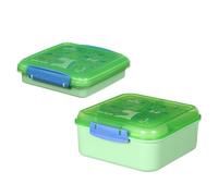 Sistema Expressions Lunch, 1,25L Bento + 450ml Sandwich, , set de cajas para almuerzo, diseño 'Dinosaurio'