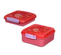 Sistema Expressions Lunch, fiambrera Bento de 1,25L + 450ml para sándwich, set de caja de almuerzo, diseño 'Kitty'