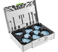 Sistema Festool para lijado, modelo SYS-STF D90/V93, juego de discos de lija granatados | 578196