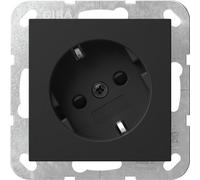 Sistema Gira 55 Toma De Corriente De Seguridad En Ángulo De 30 Grados Negro Mate - 4418005