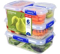 Sistema Klip It Claro Recipiente Rectangular Hermético para Alimentos Sin BPA