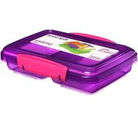Sistema Klip It SI41518 - Almuerzo pequeño dividido, 350 ml, multicolor