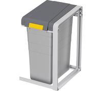 Sistema modular de recipientes para separar materiales ProfiLine, ecológico y flexible Hailo, capacidad 1 x 38 l, A x H x P 355 x 560 x 395 mm