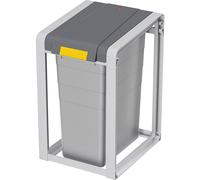 Sistema modular de recipientes para separar materiales ProfiLine, ecológico y flexible Hailo, capacidad 1 x 38 l, A x H x P 350 x 560 x 395 mm