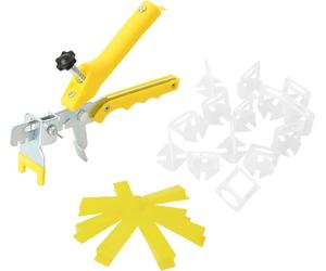 Sistema para nivelación de azulejos 500 cuñas 2500 calzos 2 mm