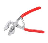 SIXRUN Alicates para Lienzo, Abrazadera Roja con Resorte para Estirar y Pintar Lienzos con Precisión, Construcción de Acero Inoxidable, Mandíbula de 12 Cm de Ancho, Suministros de Arte