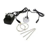 SIXRUN Generador de Niebla Ultrasónica para Estanque, Nebulizador de 24 V | Profundidad de Trabajo de 45-65 Mm, Niebla Fría, Consumo de Agua de 300 Ml/h, Rejilla de Retención de Agua