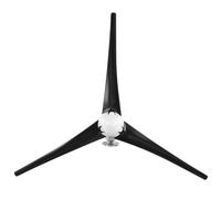 SIXRUN Generador Eólico Pequeño 1200W, Turbina de 3 Aspas de Fibra de | Longitud de Hoja de 23.6 Pulgadas, Velocidad de Arranque del Viento de 2.0 M/s, Alternador de Imán Permanente, Controlador