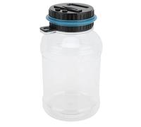 SIXRUN Hucha Euro Contador de Monedas Organizador de Monedas de Gran Capacidad para Niños y Adultos con Cerradura Pantalla LCD para Oficina en Casa Transparente 1,8 L