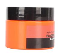 SIXRUN Pasta de Pigmento de Resina Altamente Pigmentada Fluorescente para Arte de Pintura DIY, Colorante de Resina No Tóxico para Amantes de las Manualidades, 50 G/1,8 Oz (naranja fluorescente)