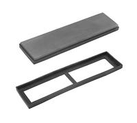 SIXRUN Piedra de Afilar Profesional Piedra de Afilar de Jade 5 X 20 Cm Kit de de Al Agua con Cubierta de Silicona para Cuchillos de Cocina Tijeras Cinceles Hachas Uso en Taller en el Hogar (Malla 800)