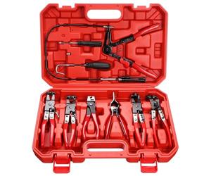 SIXTOL MECHANIC HOSE CLAMP SET 9 Juego de 9 alicates de sujeción de manguera