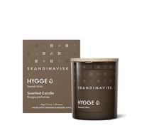 Skandinavisk Hygge 'Cosiness' Mini vela perfumada. Notas de fragancia: té negro y hojas de menta, manzanas secas y canela horneada. 2.3 onzas.