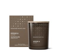 Skandinavisk HYGGE 'Cosy' Vela Perfumada. Notas fragantes: té negro y hoja de menta silvestre, manzanas secas y canela. 200g