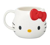 Skater CHMGD4-A Hello Kitty Sanrio Ceramic Mug, 13.8 fl oz (390 ml), Die Cut