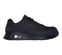 Skechers Botas de construcción Uno Sr Doltin para Hombre, Negro sintético., 46 EU